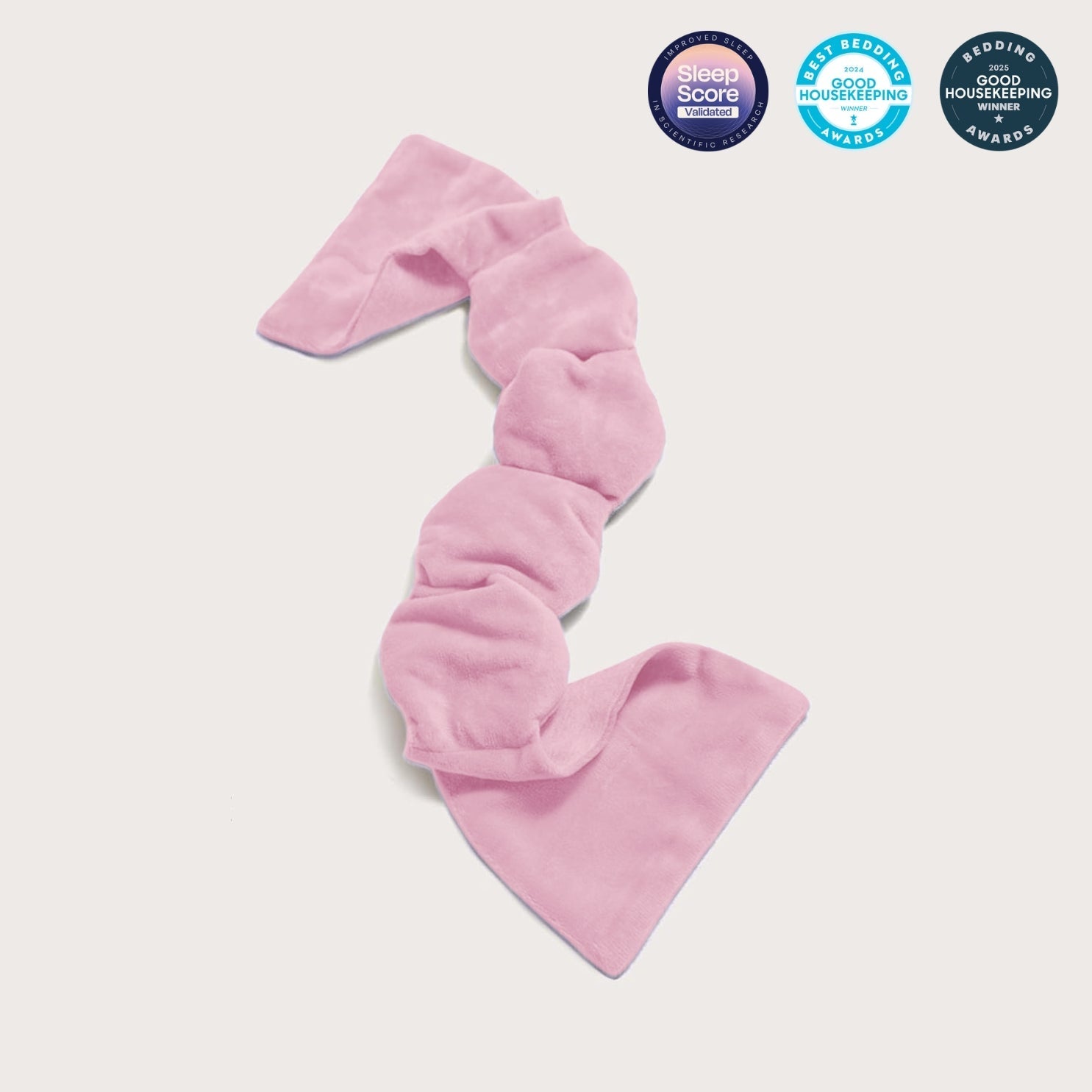 Pink sleep mask