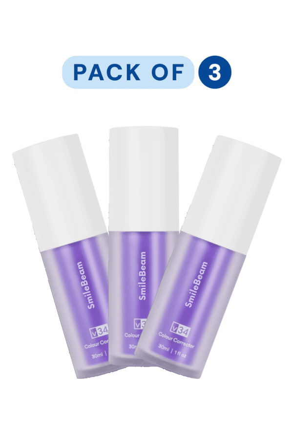 Colour-corrector teeth serum - Three Pack