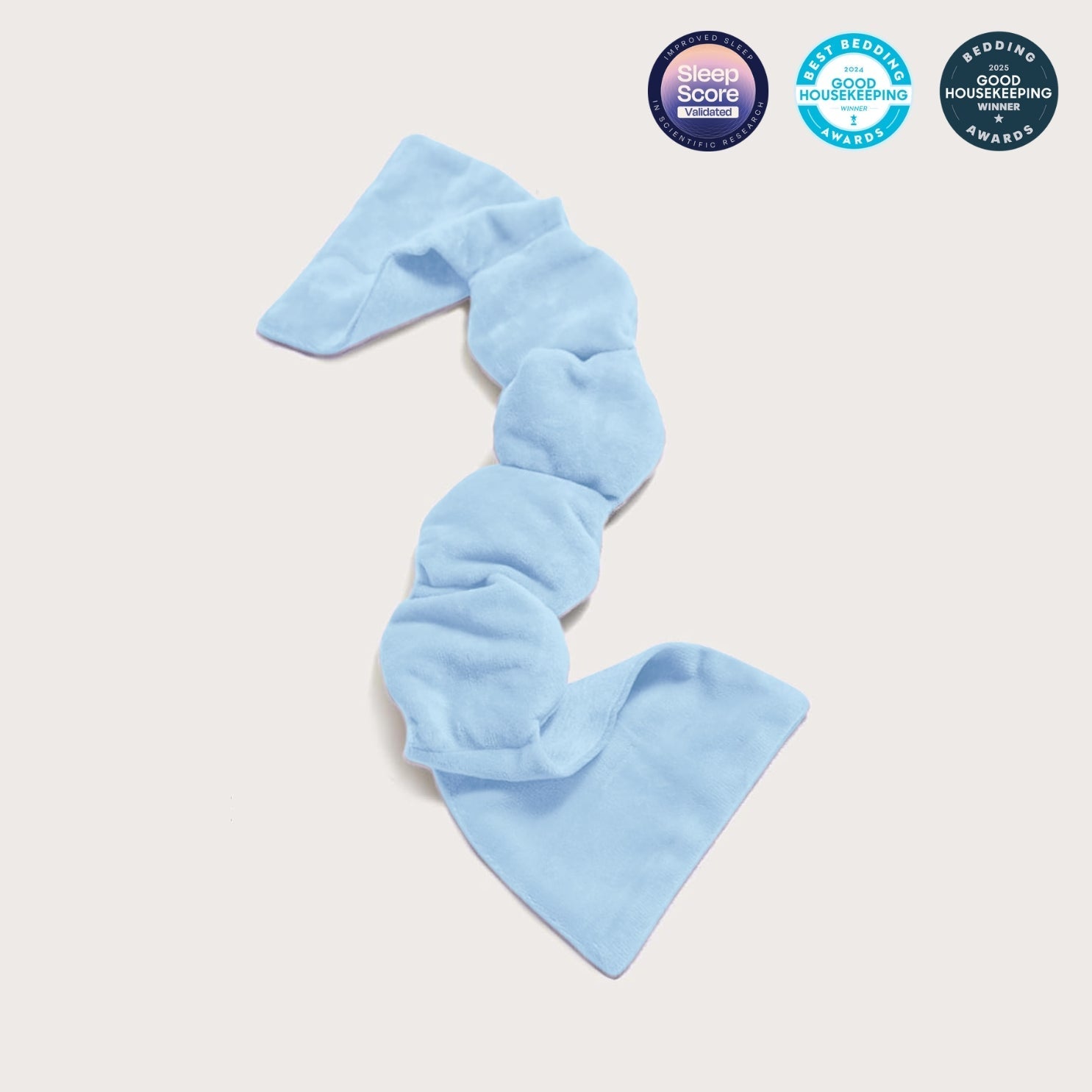 Blue sleep mask