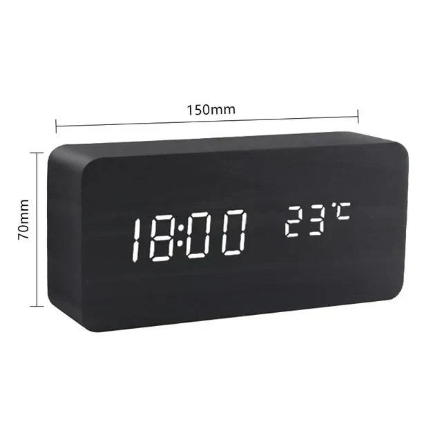 LED alarm clock lifestyle