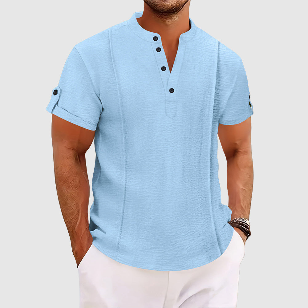 Women's Alessandro Veneti Coastal Breeze Shirt | Satin-like poly-blend for superior comfort 0