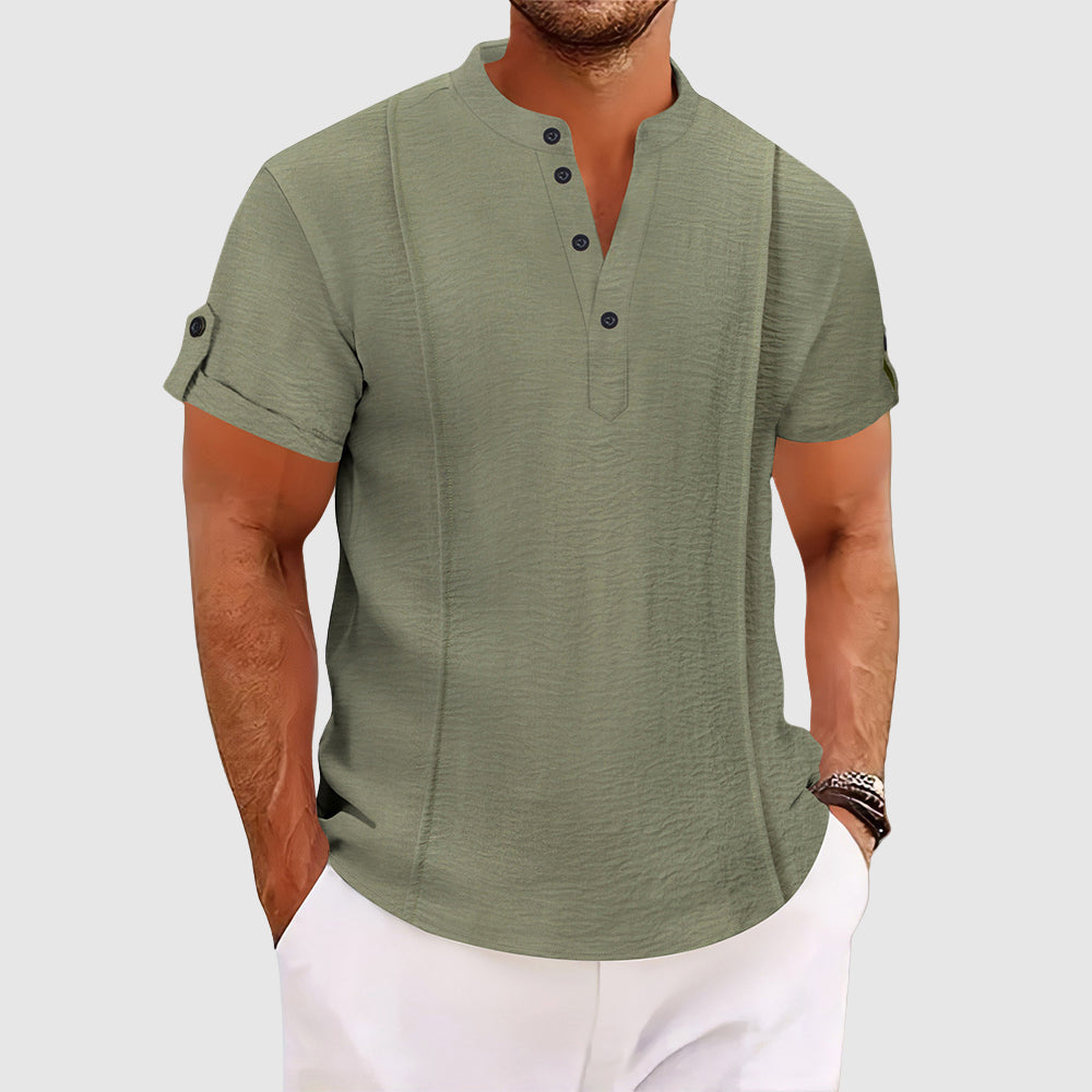 Women's Alessandro Veneti Coastal Breeze Shirt | Satin-like poly-blend for superior comfort 3