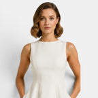 Women's Dress with A-Line Fit & Lightweight Fabric | Elegant Summer Mini Dress for All-Day Comfort