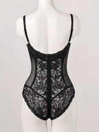 Women's Sexy Lace Backless Jumpsuit – Slim Fit Bodycon Dress