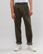 Chino Pants | Soft Corduroy with Pleated Design for Comfort and Style