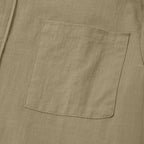 Men's Classic Linen Button-Up Shirt — Breathable Casual