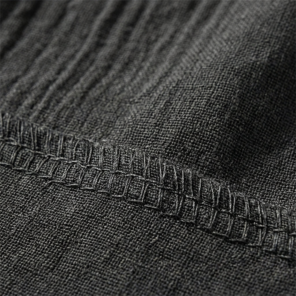 Coastal Breeze | Linen-Cotton Blend V-Neck Shirt with Relaxed Fit | Perfect for Casual Days Out