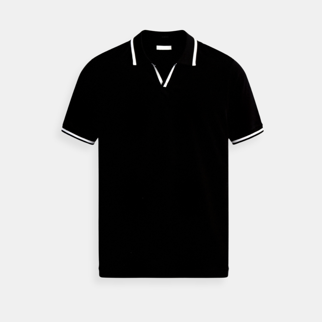 Polo T Shirt Men with Slim Fitted Design – Breathable Cotton