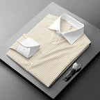 Women's Elliot Pinstripe Dress Shirt | Bamboo fiber and spandex blend 0
