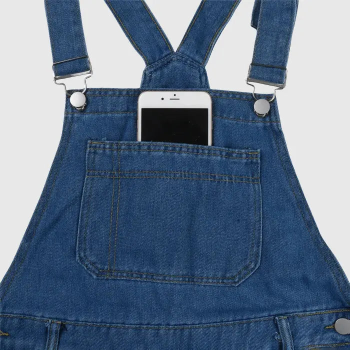 Man wearing urban utility overalls