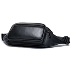 Genuine Leather | Men's Crossbody Bag with Multiple Compartments | Adjustable Strap for Versatile Carrying