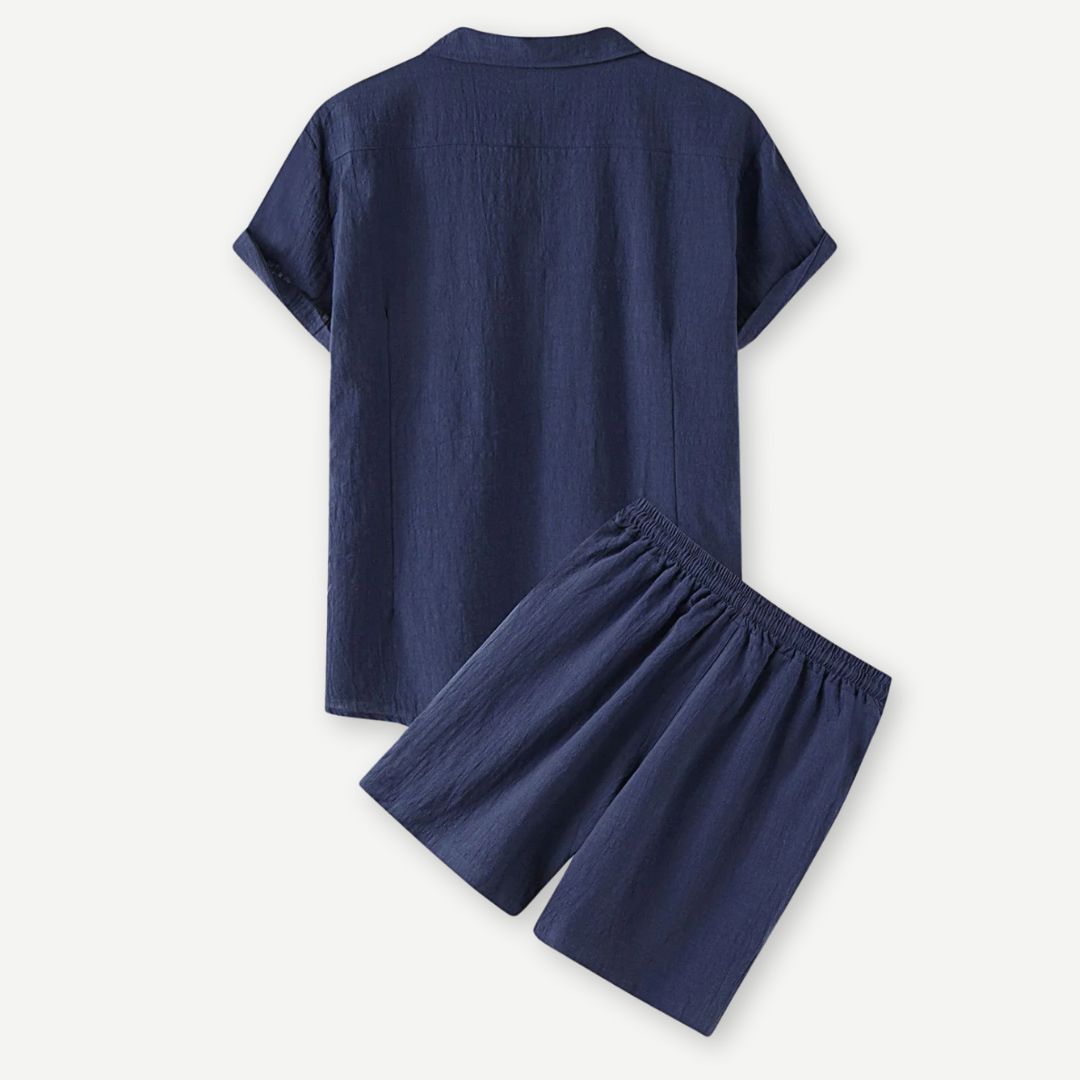 Relaxed Linen Two-Piece Set — Breathable