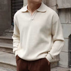 Men's Polo Shirt in Premium Cotton with Tailored Fit