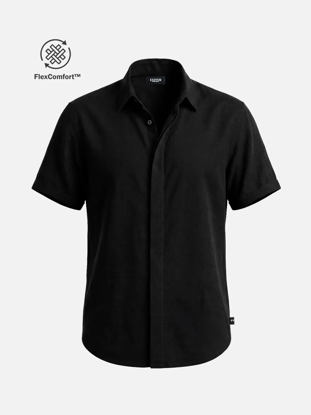 Men's Classic Short-Sleeve Shirt — Comfort Stretch