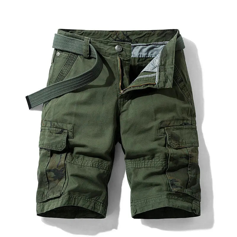 Men’s Workwear Cargo Shorts – Summer 2025 Outdoor Utility Pants | Durable, Breathable, Multi-Pocket