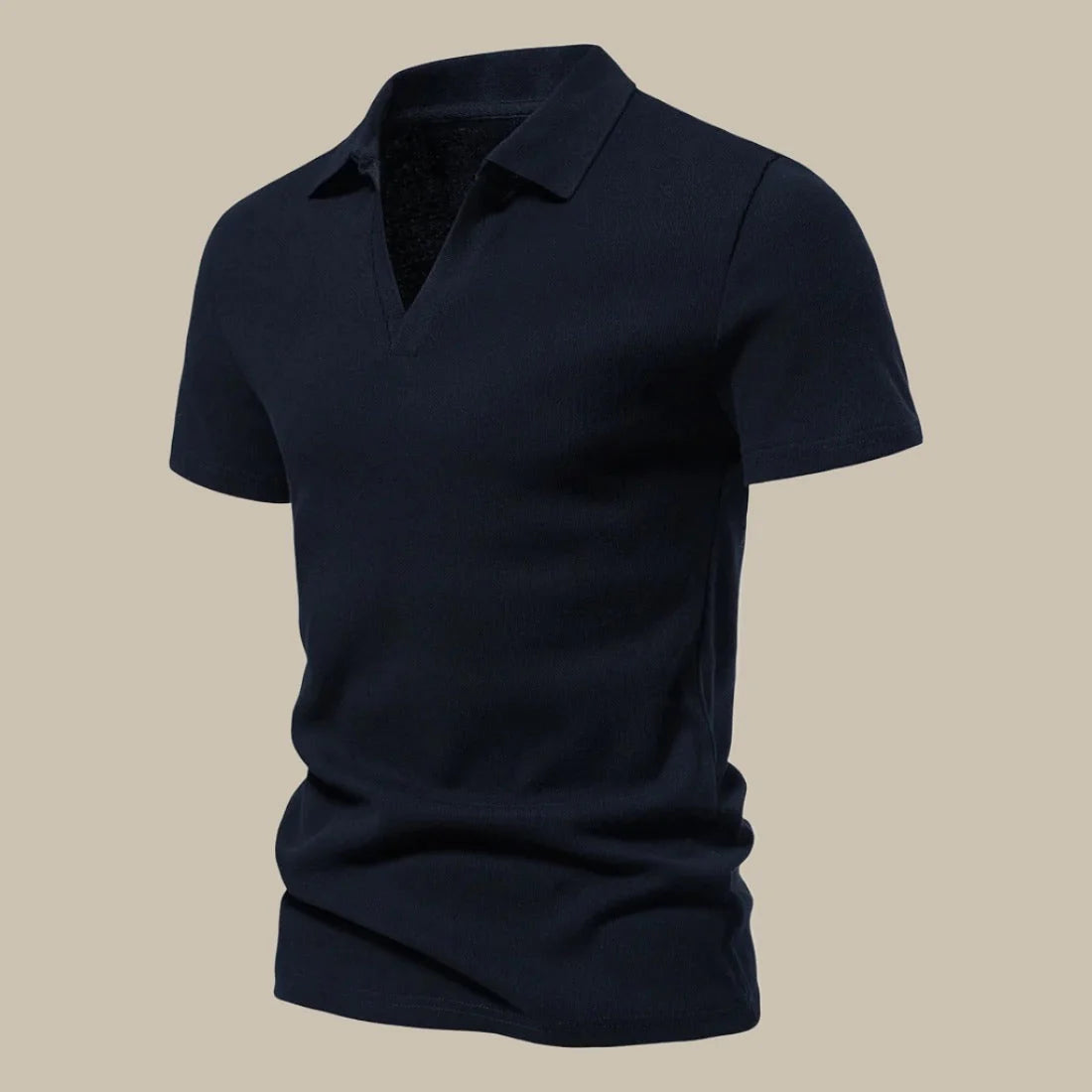 Men's Merino Wool Polo Shirt — Breathable
