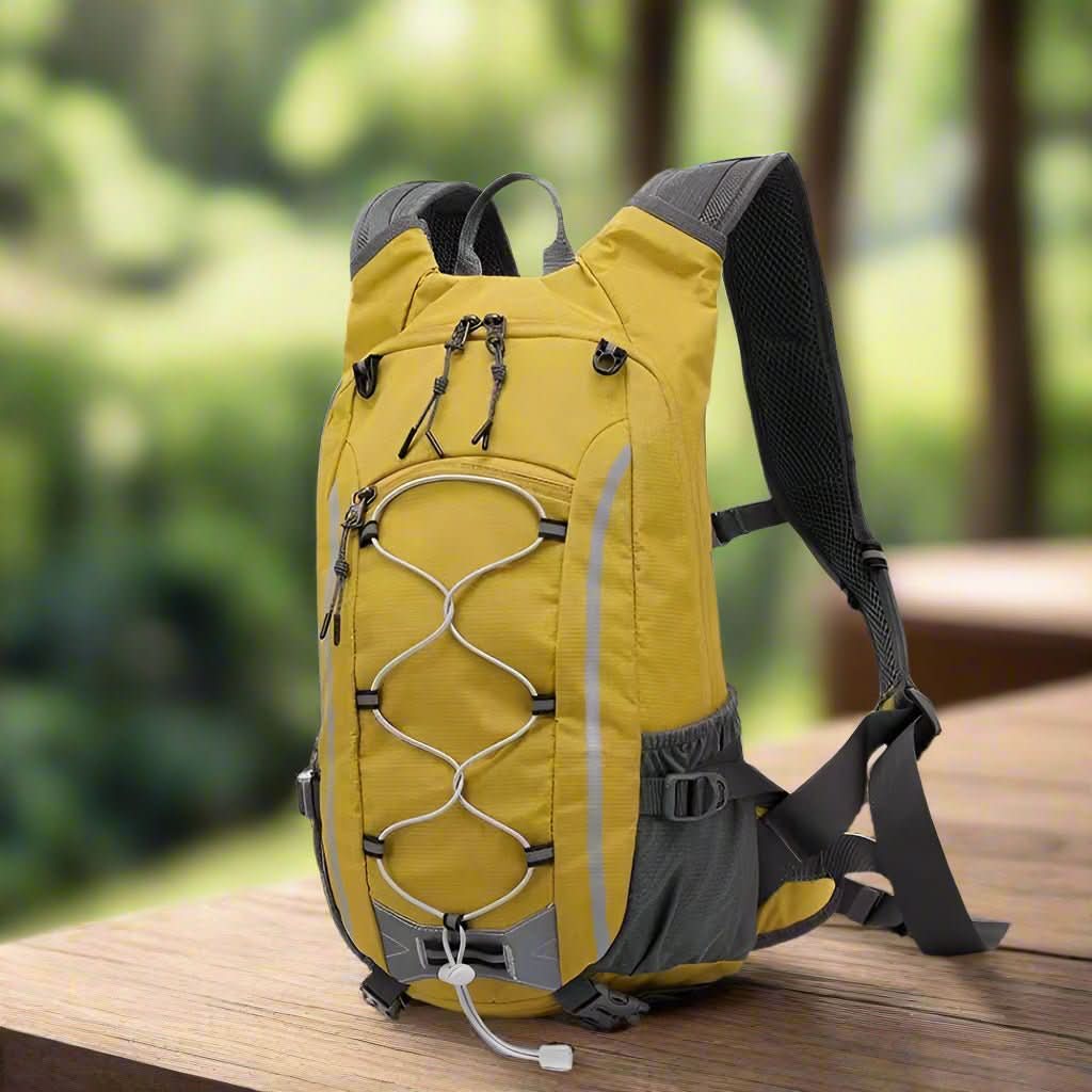 20L waterproof hiking backpack side view