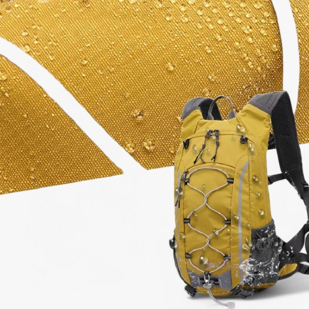 20L waterproof hiking backpack back and straps