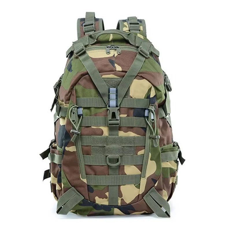 RuggedGear | 40L Tactical Backpack with Waterproof Nylon Design | Comfortable Carrying for Outdoor Adventures
