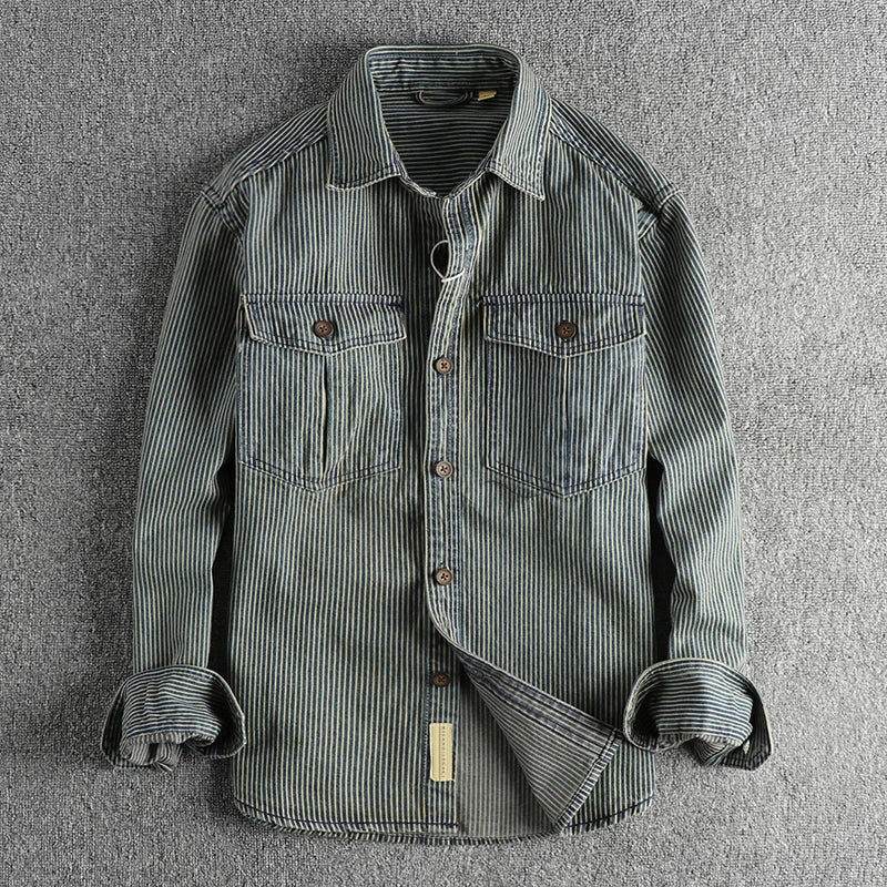 Women's Theodore Willow Vintage Denim Shirt | Material: Denim 1