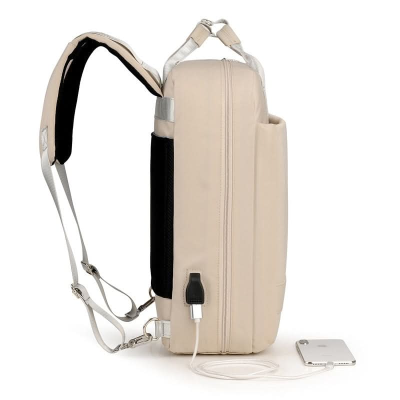 Travel Backpack | Anti-Theft Design with USB Charging Port | Secure Storage for Commuting and Travel