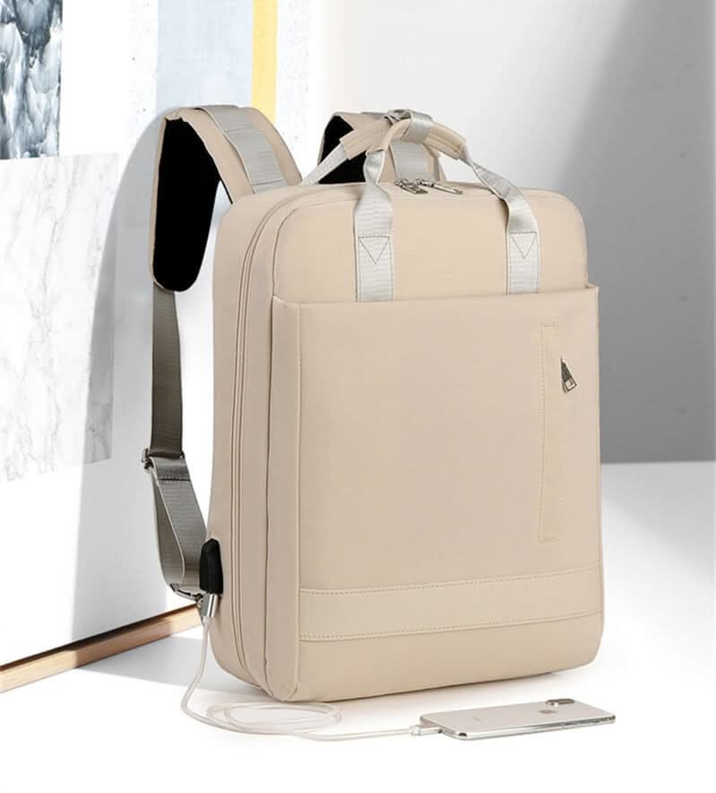 Travel Backpack | Anti-Theft Design with USB Charging Port | Secure Storage for Commuting and Travel