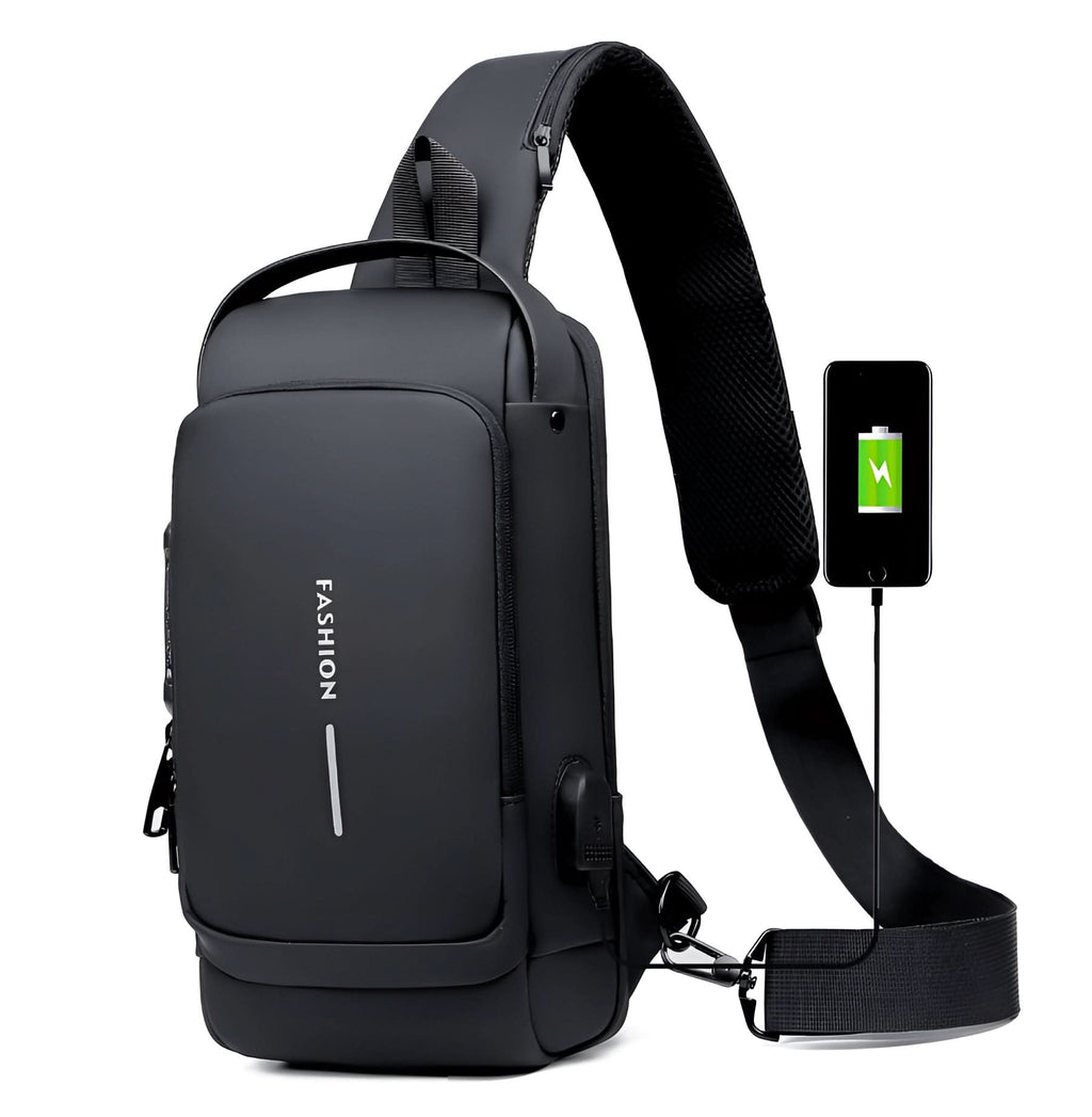 UrbanTech | Travel Laptop Backpack with Anti-Theft & USB Charging | Waterproof Design for Daily Convenience