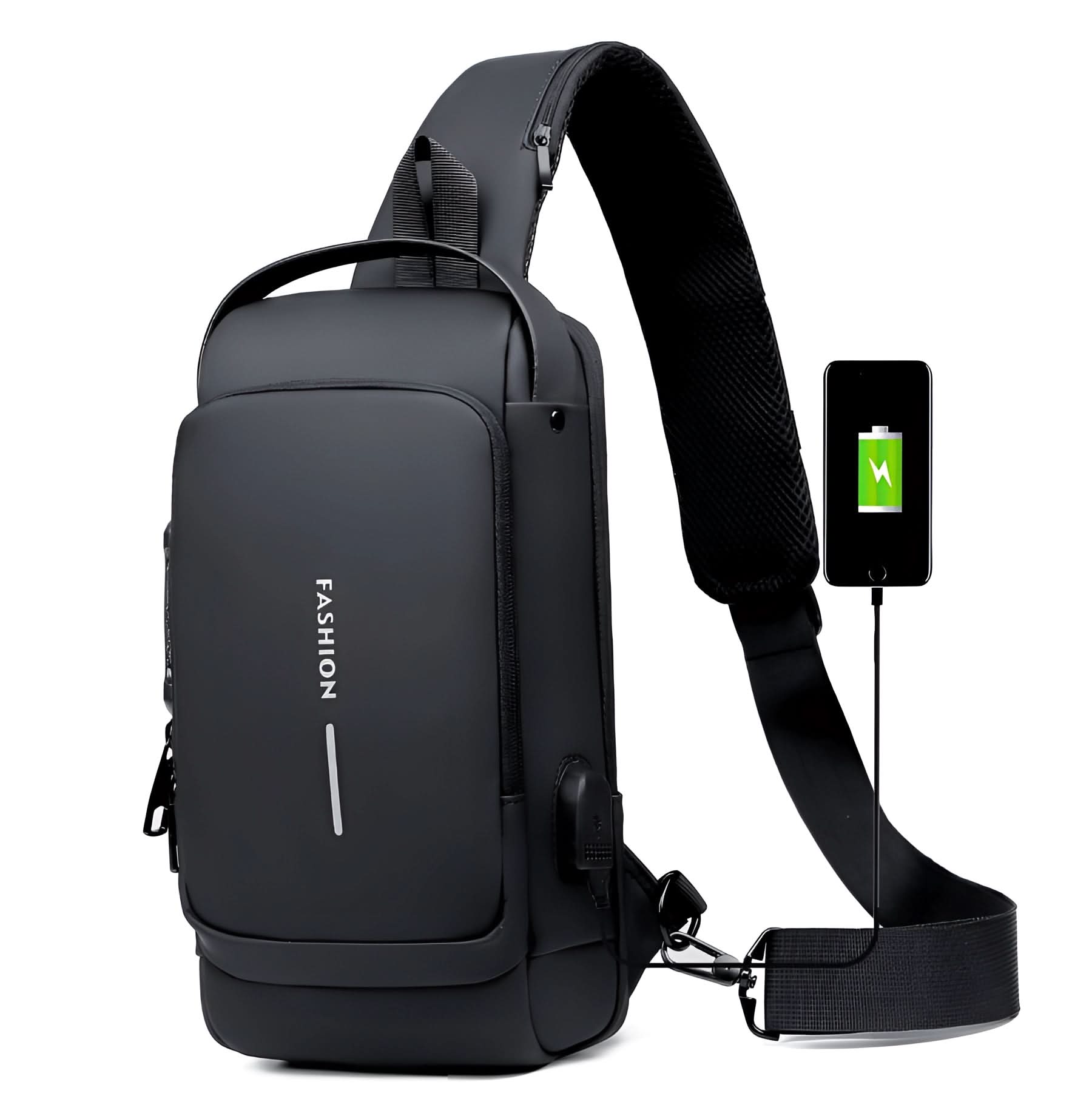 UrbanTech | Travel Laptop Backpack with Anti-Theft & USB Charging | Waterproof Design for Daily Convenience