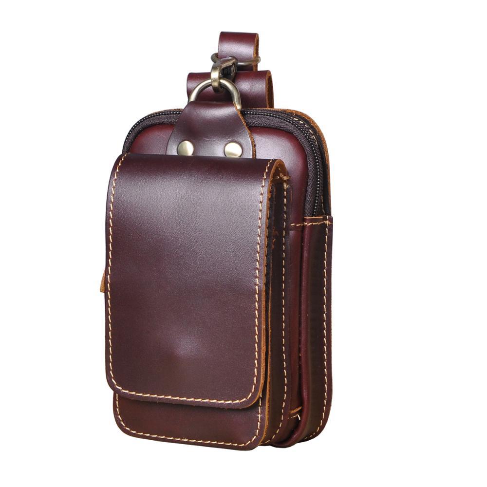 Vexton | Men's Waist Bag with Adjustable Strap & Durable Leather Design | Stylish Carrying Solution for Everyday Essentials