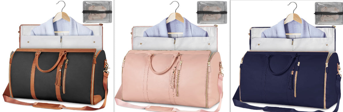 Women's large capacity foldable duffle bag