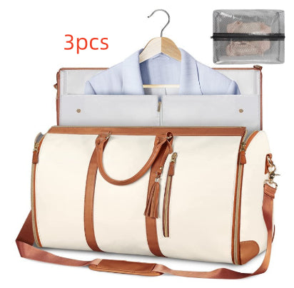 Women's waterproof travel duffle bag variant