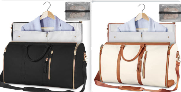 Spacious foldable waterproof travel duffle