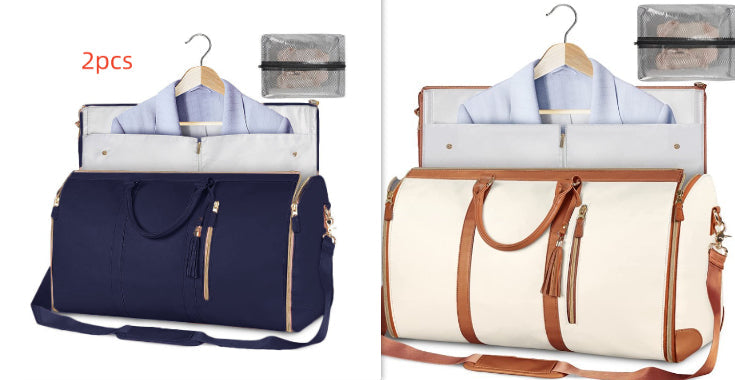 Waterproof foldable travel bag variant