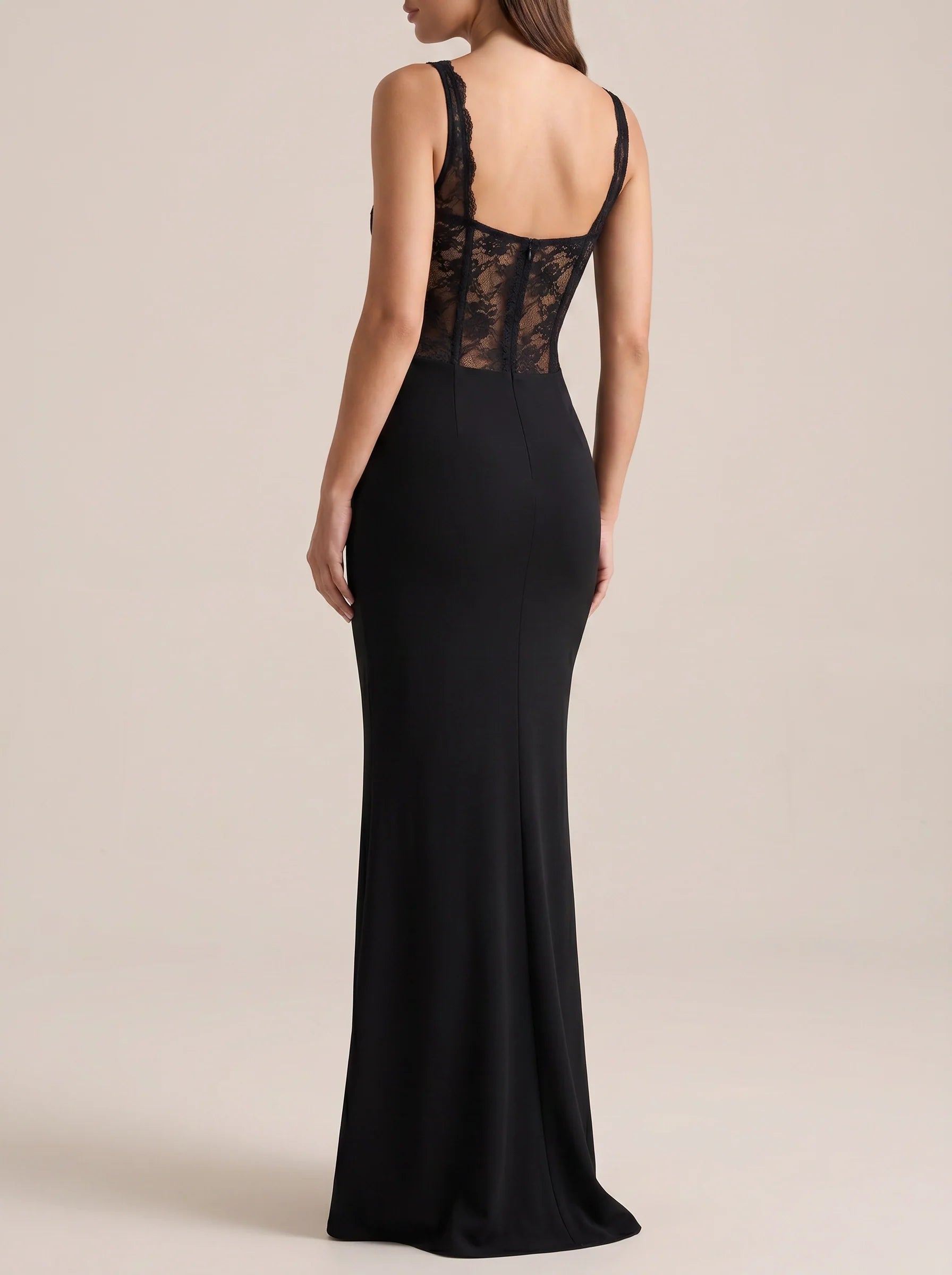 Women's Sexy Lace Neckline Slim Fit Dress – Elegant Bodycon Mini...