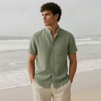 Everyday Linen Essential – Men's Linen Shirt with Relaxed Fit
