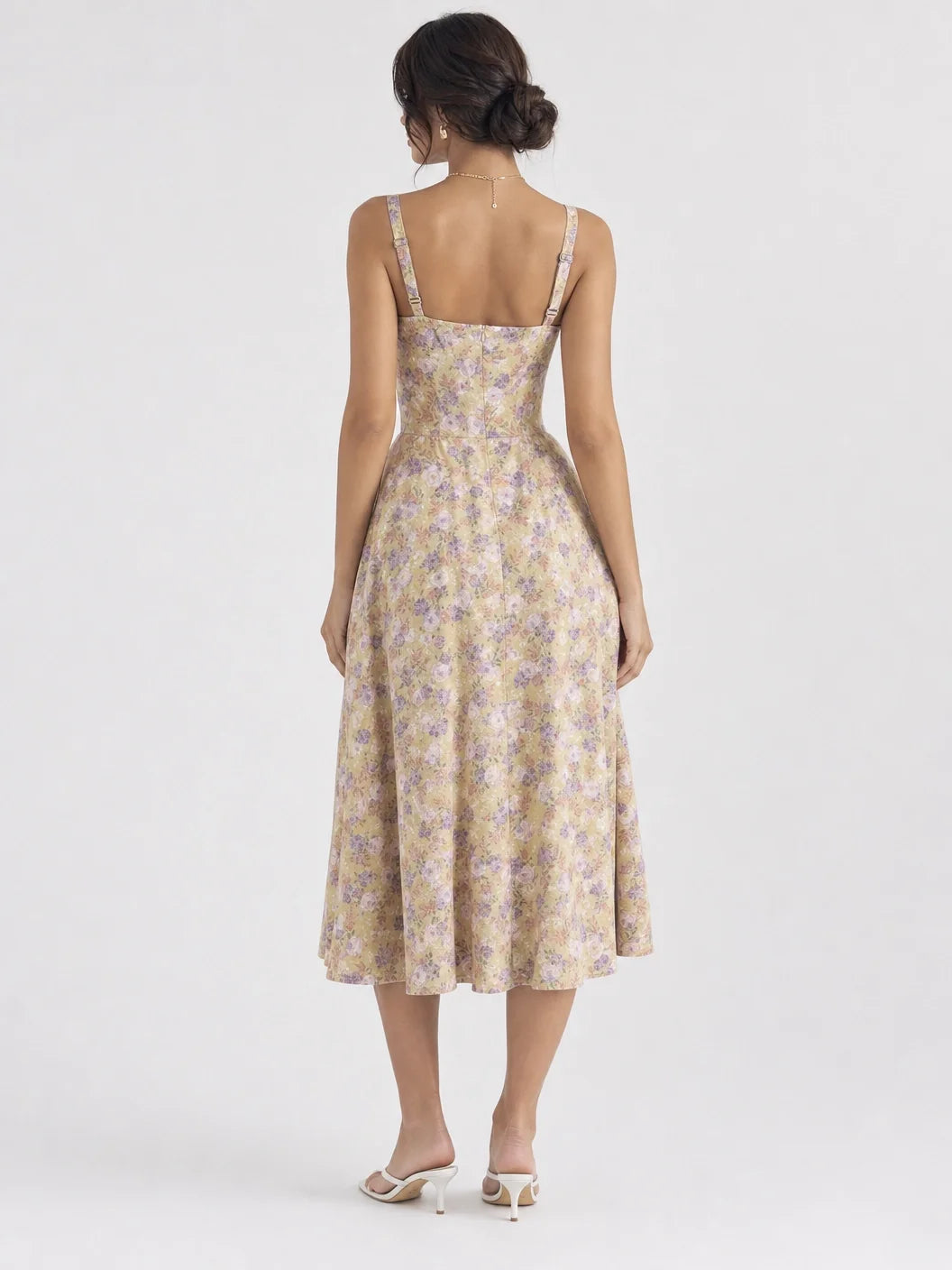 Women's Elegant Slip Dress – Summer Solid Color Spaghetti Strap...