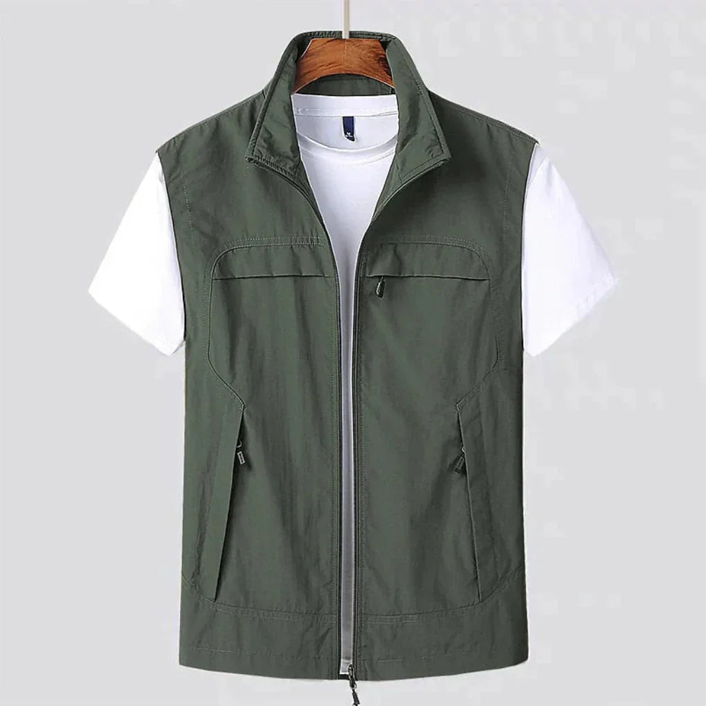 Army Green quick-dry breathable athletic vest